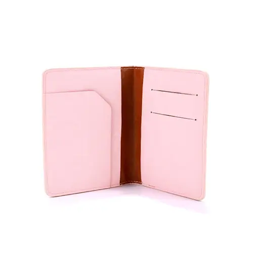 Compact and Stylish Pink Card Holder for Everyday Use